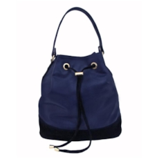 Bolsa 3 em 1 de Couro Marcela – Azul Bolsa 3 em 1 de Couro Marcela – Azul