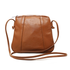 Bolsa a Tiracolo de Couro Laila - Caramelo Bolsa a Tiracolo de Couro Laila - Caramelo