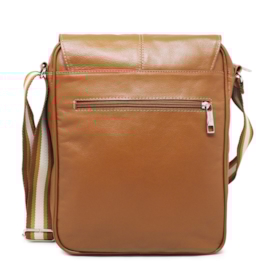 Bolsa Carteiro de Couro Apolo - Caramelo Bolsa Carteiro de Couro Apolo - Caramelo