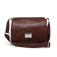 Bolsa Carteiro de Couro Feminina Renné Jr. – Pinhão Bolsa Carteiro de Couro Feminina Renné Jr. – Pinhão