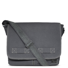 Bolsa Carteiro de Lona Jack Cinza Bolsa Carteiro de Lona Jack Cinza