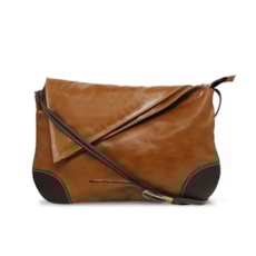 Bolsa Carteiro Feminina de Couro Jennie – Caramelo Bolsa Carteiro Feminina de Couro Jennie – Caramelo
