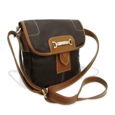 Bolsa Carteiro Feminina de Couro Nancy – Marrom Café Bolsa Carteiro Feminina de Couro Nancy – Marrom Café