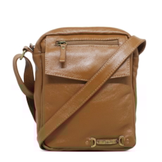 Bolsa Carteiro Masculina de Couro Martin – Caramelo Bolsa Carteiro Masculina de Couro Martin – Caramelo
