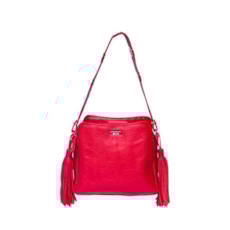 Bolsa de Couro Carla - Vermelho Bolsa de Couro Carla - Vermelho