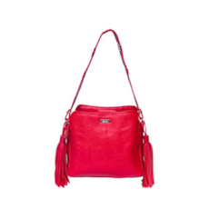 Bolsa de Couro Carla - Vermelho