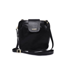 Bolsa de Couro Kátia - Preto Bolsa de Couro Kátia - Preto