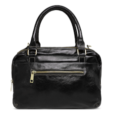 Bolsa de Couro Larissa - Preto Bolsa de Couro Larissa - Preto