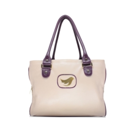 Bolsa de Maternidade de Couro Isabela - Nude - tam: Pequeno Bolsa de Maternidade de Couro Isabela - Nude - tam: Pequeno