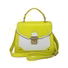 Bolsa Feminina De Couro Lola - Amarela Bolsa Feminina De Couro Lola - Amarela