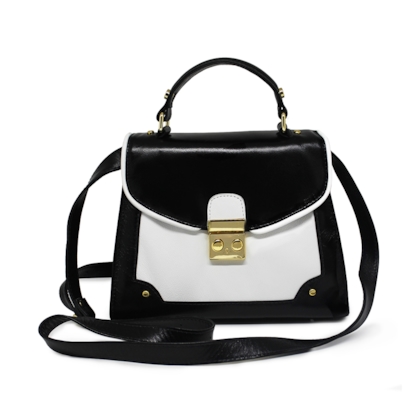 Bolsa Feminina De Couro Lola - Preta Bolsa Feminina De Couro Lola - Preta