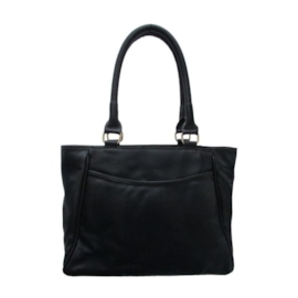 Bolsa Feminina de Couro Luana – Preta Bolsa Feminina de Couro Luana – Preta