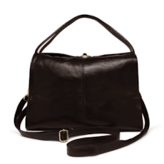 Bolsa Feminina de Couro Lúcia - Chocolate Bolsa Feminina de Couro Lúcia - Chocolate