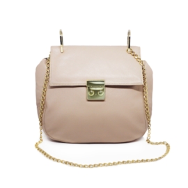 Bolsa Feminina De Couro Marília - Nude Bolsa Feminina De Couro Marília - Nude