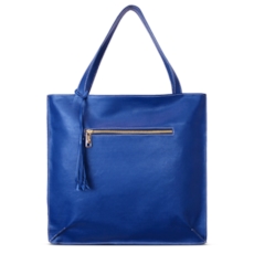 Bolsa Saco de Couro Joana - Azul Bolsa Saco de Couro Joana - Azul