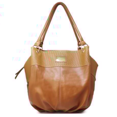 Bolsa Saco de Couro Maria Júlia – Caramelo Bolsa Saco de Couro Maria Júlia – Caramelo
