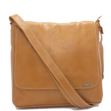 Bolsa Transversal de Couro Paulo - Caramelo Bolsa Transversal de Couro Paulo - Caramelo