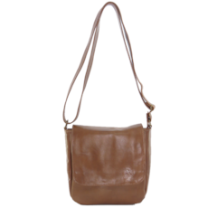 Bolsa Transversal de Couro Rick - Madeira Bolsa Transversal de Couro Rick - Madeira