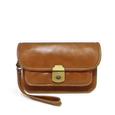 Capanga Masculina de Couro Emílio – Caramelo Capanga Masculina de Couro Emílio – Caramelo