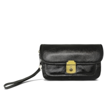 Capanga Masculina de Couro Emílio – Preto Capanga Masculina de Couro Emílio – Preto