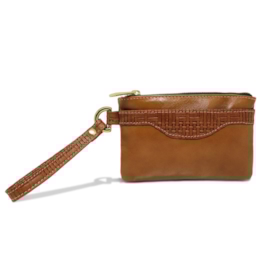 Clutch de Couro Liza - Caramelo Clutch de Couro Liza - Caramelo