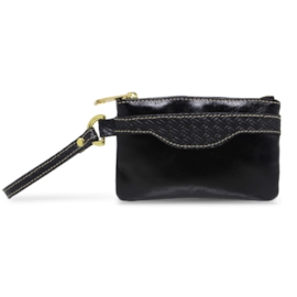 Clutch de Couro Liza – Preta Clutch de Couro Liza – Preta
