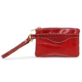 Clutch de Couro Liza – Vermelha Clutch de Couro Liza – Vermelha