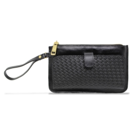 Clutch de Couro Vera - Preto Clutch de Couro Vera - Preto