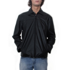 Jaqueta Masculina de Couro Braga - Preto Jaqueta Masculina de Couro Braga - Preto