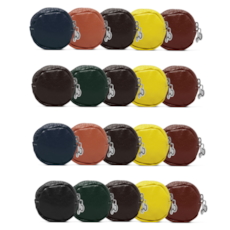 Kit - 20 Portas Moedas de Couro Dime Kit - 20 Portas Moedas de Couro Dime