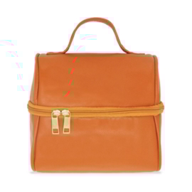 Lancheira de Couro Samuel - Laranja Lancheira de Couro Samuel - Laranja
