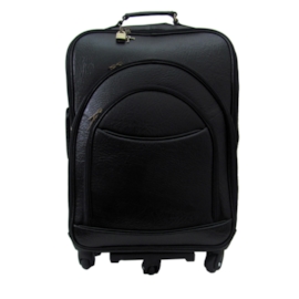 Mala de Viagem de Couro Berlim – Preto Mala de Viagem de Couro Berlim – Preto