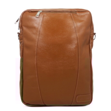 Mochila 3 em 1 de Couro Trinity - Caramelo - tam: G Mochila 3 em 1 de Couro Trinity - Caramelo - tam: G