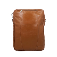 Mochila 3 em 1 de Couro Trinity - Caramelo - tam: Pequeno Mochila 3 em 1 de Couro Trinity - Caramelo - tam: Pequeno