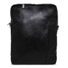 Mochila 3 em 1 de Couro Trinity - Preta - tam: Grande Mochila 3 em 1 de Couro Trinity - Preta - tam: Grande