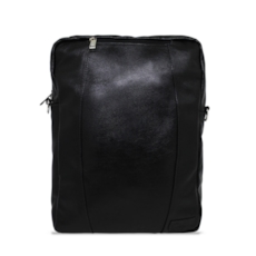 Mochila 3 em 1 de Couro Trinity - Preta - tam: Pequeno Mochila 3 em 1 de Couro Trinity - Preta - tam: Pequeno