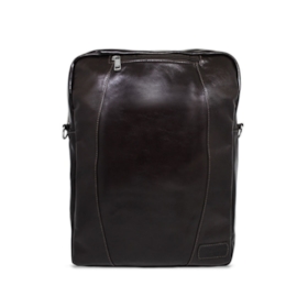 Mochila 3 em 1 de Couro Trinity – Chocolate - tam: Pequeno Mochila 3 em 1 de Couro Trinity – Chocolate - tam: Pequeno