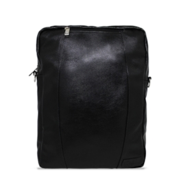 Mochila 3 em 1 de Couro Trinity – Preta - tam: Pequeno Mochila 3 em 1 de Couro Trinity – Preta - tam: Pequeno