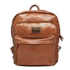 Mochila de Couro Enzo - Caramelo - tam: Pequeno Mochila de Couro Enzo - Caramelo - tam: Pequeno