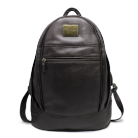 Mochila de Couro Falcon - Marrom Café Mochila de Couro Falcon - Marrom Café