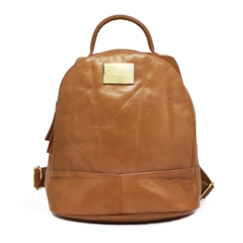 Mochila de Couro Lívia - Caramelo Mochila de Couro Lívia - Caramelo