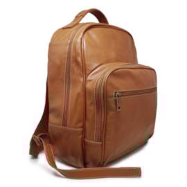 Mochila de Couro Theo – Caramelo Mochila de Couro Theo – Caramelo
