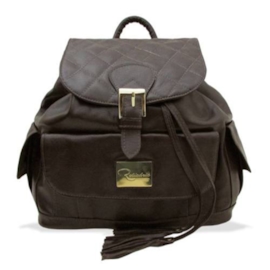 Mochila Feminina de Couro Débora - Marrom Café Mochila Feminina de Couro Débora - Marrom Café