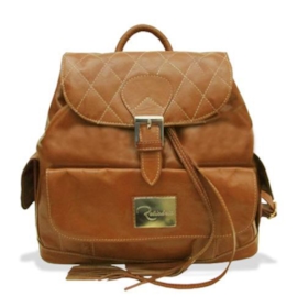 Mochila Feminina de Couro Débora – Caramelo Mochila Feminina de Couro Débora – Caramelo