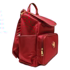 Mochila para bebê sintético modelo Gabriela - Vermelho Mochila para bebê sintético modelo Gabriela - Vermelho