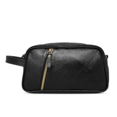 Necessaire de Couro Texas - Preto