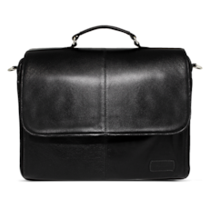 Pasta Executiva de Couro Note15 - Preto Pasta Executiva de Couro Note15 - Preto