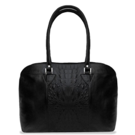 Pasta Office de Couro Croco – Preto Pasta Office de Couro Croco – Preto
