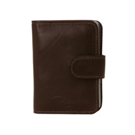 Porta-cartões de Couro CardNote – Marrom café Porta-cartões de Couro CardNote – Marrom café