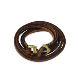 Pulseira de Couro Náutica - Pinhão Pulseira de Couro Náutica - Pinhão
